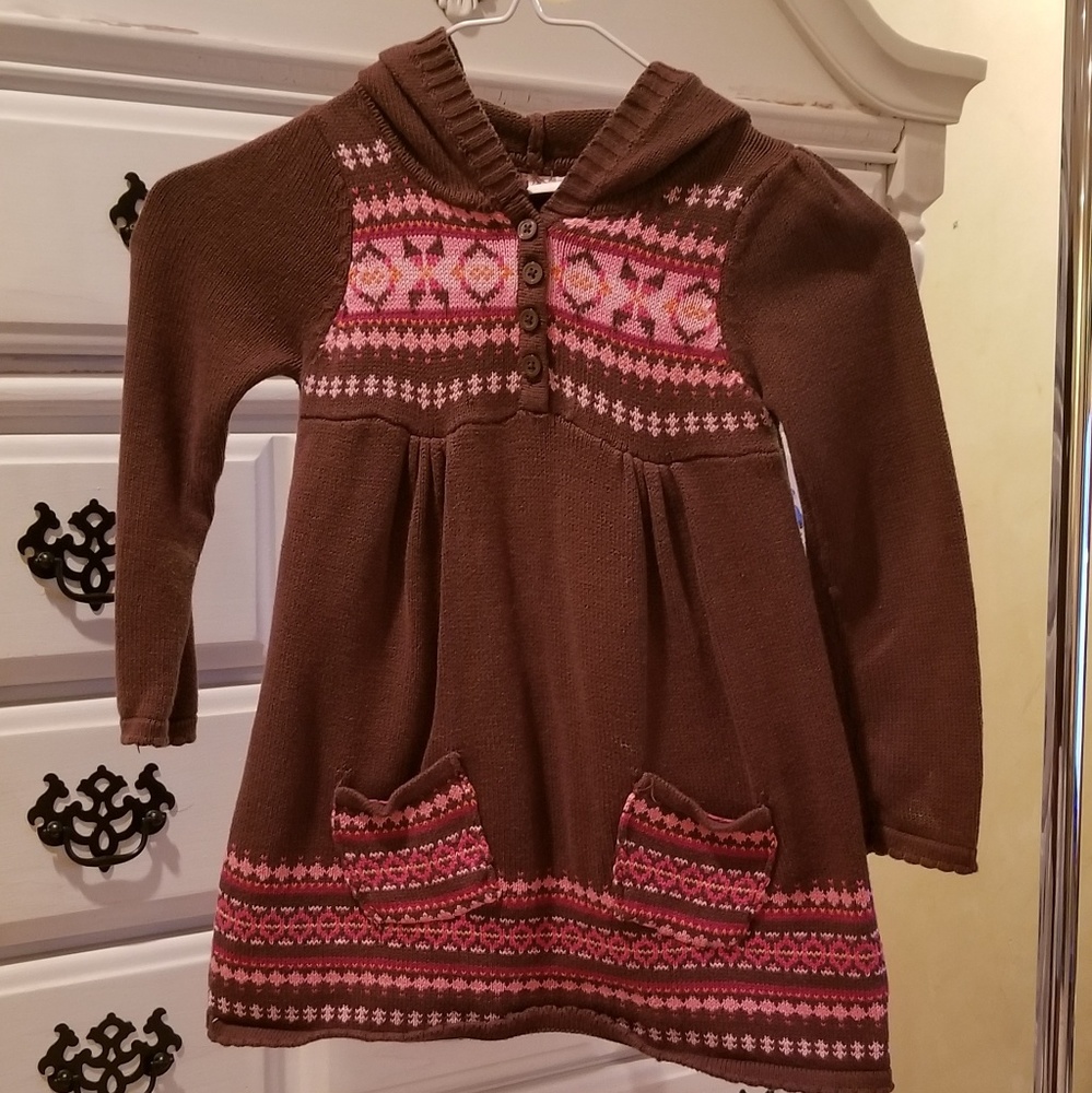 Girls boutique 3T hooded dress